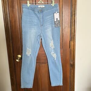 Almost Famous | Super High Rise Skinny Jeans Junior Size 11 NWT